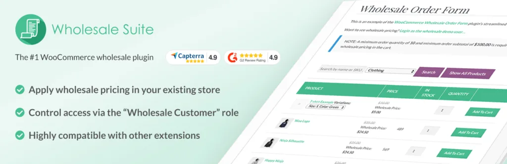 WooCommerce Wholesale Prices Premium 汉化中文版|WooCommerce批发价格及B2B客户管理插件下载-myforexstore