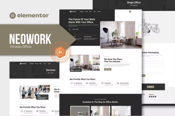 Neowork – 私人办公室 Elementor 模板套件-myforexstore