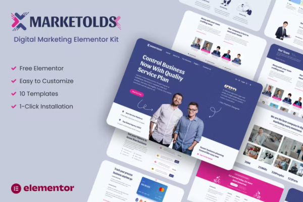 Marketolds – 数字营销元素模板工具包-myforexstore