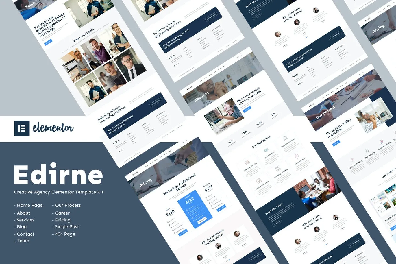 Edirne – 数字服务 Elementor Template Kit-myforexstore