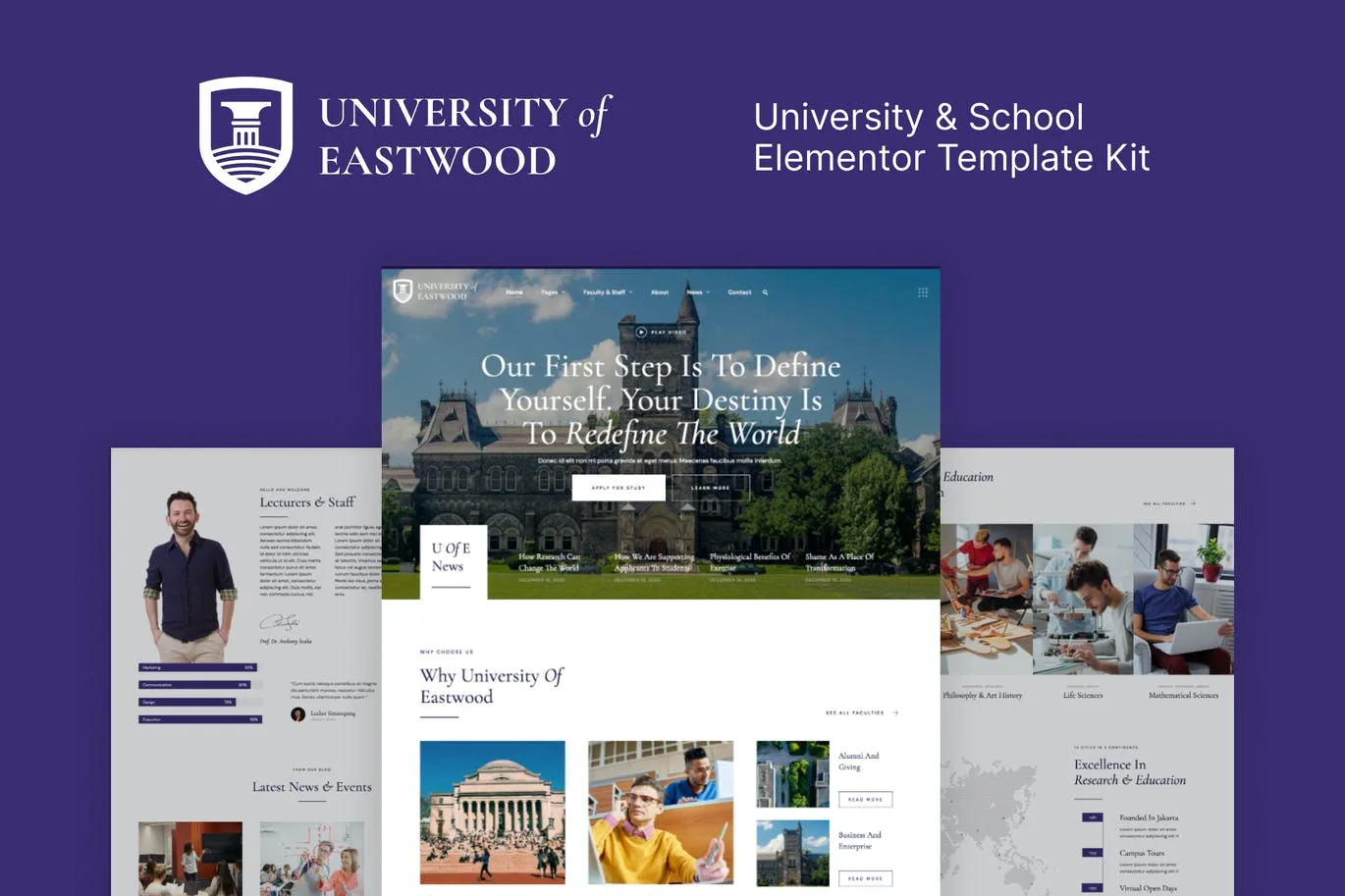 Eastwood – 大学和学校 Elementor Template Kit-myforexstore