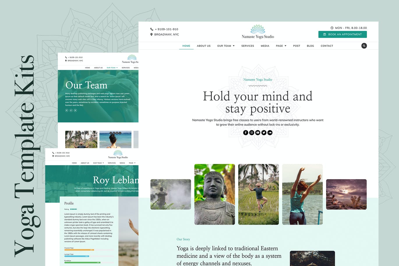 图片[1]-Namaste – 瑜伽与健身 Elementor Template Kit-myforexstore