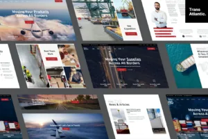Trans Atlantic –运输与物流 Elementor Template Kit-myforexstore