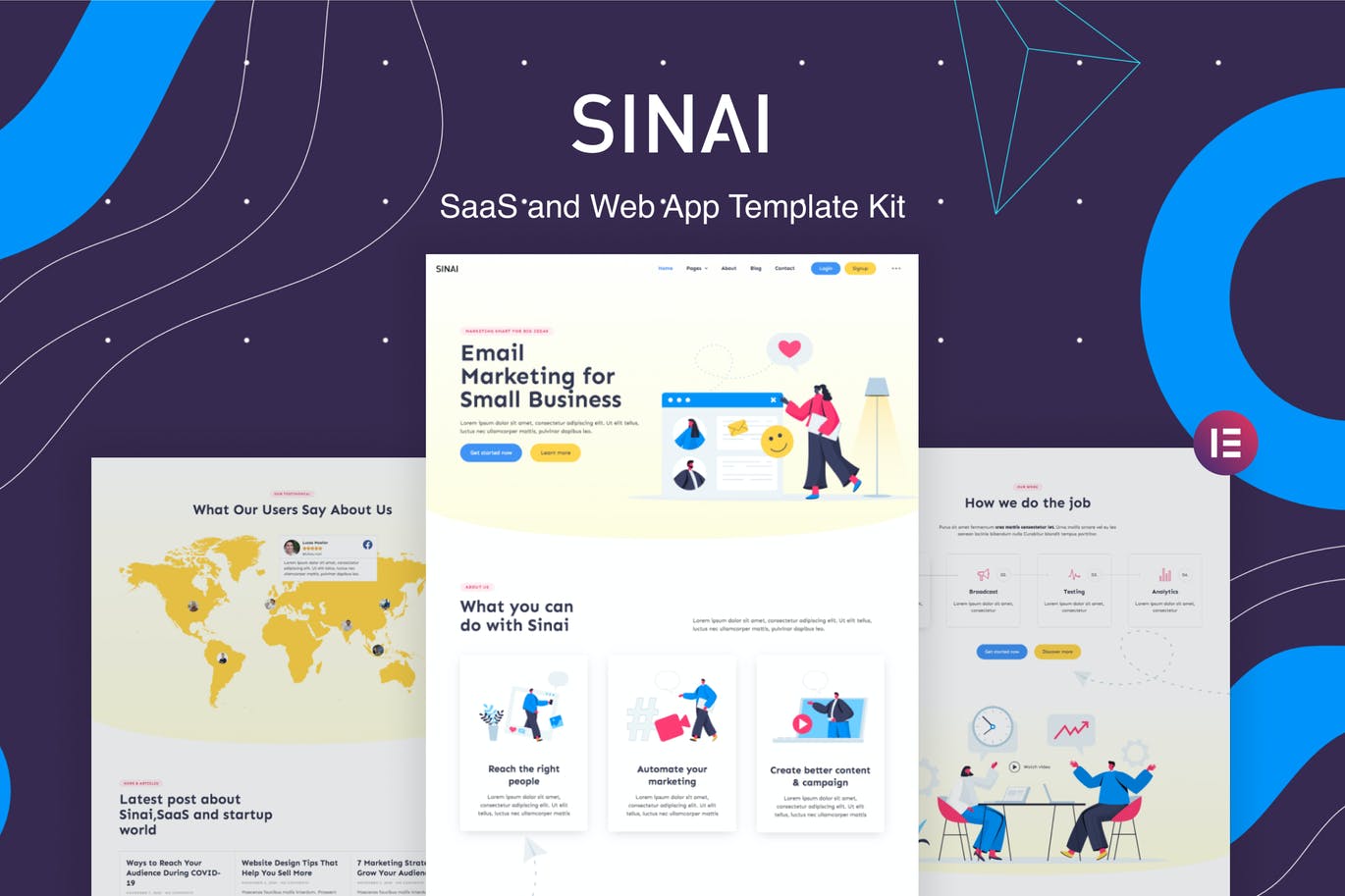 图片[1]-Sinai – SaaS和Web应用程序 Template Kit-myforexstore