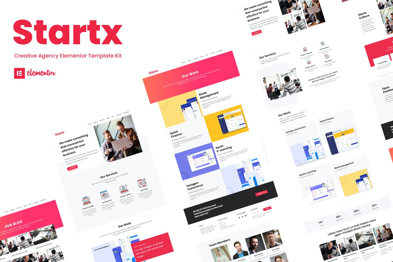 图片[1]-Startx – 创意机构Elementor模板工具包-myforexstore