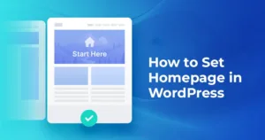如何在WordPress中设置自定义主页-myforexstore